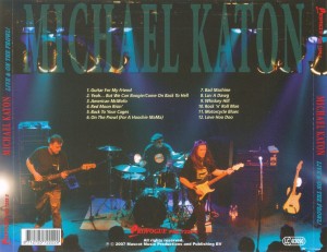 Michael Katon - Live & On The Prowl - Back