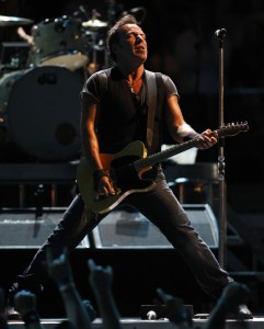 Bruce Springsteen performs at the Bruce Springsteen and the E Street Band concert at the Izod Center in East Rutherford, NJ 5/21/09 (William Perlman-The Star-Ledger)